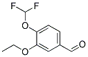 Benzaldehyde, 4-(difluoromethoxy)-3-ethoxy-(9ci)Structure,162401-73-2Structure Benzaldehyde, 4-(difluoromethoxy)-3-ethoxy-(9ci) Structure,162401-73-2Structure