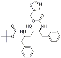 （2S，3S，5S）-5-（叔丁氧基甲酰氨基）-2-（N-5-噻唑基-甲氧羰基）氨基-1，6-二苯基-3-羥基己烷結(jié)構(gòu)式_162849-95-8結(jié)構(gòu)式