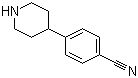 4-(哌啶-4-基)苯甲腈鹽酸鹽結(jié)構(gòu)式_162997-34-4結(jié)構(gòu)式