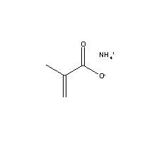 甲基丙烯酸酯銨結(jié)構(gòu)式_16325-47-6結(jié)構(gòu)式