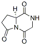 (8aS)-(9CI)四氫吡咯并[1,2-a]吡嗪-1,4,6(7H)-三酮結構式_16364-60-6結構式
