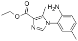 Ethyl 1-(2-amino-5-methylphenyl)-5-methyl-1H-imidazole-4-carboxylate Structure,164330-69-2Structure