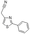 (2-苯基-1,3-噻唑-4-基)乙腈結(jié)構(gòu)式_16441-25-1結(jié)構(gòu)式