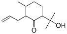 Cyclohexanone, 6-(1-hydroxy-1-methylethyl)-3-methyl-2-(2-propenyl)-(9ci)Structure,165327-20-8Structure Cyclohexanone, 6-(1-hydroxy-1-methylethyl)-3-methyl-2-(2-propenyl)-(9ci) Structure,165327-20-8Structure
