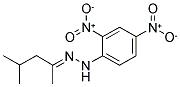 Methyl isobutyl ketone-dnphStructure,1655-42-1Structure Methyl isobutyl ketone-dnph Structure,1655-42-1Structure