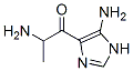 1-Propanone, 2-amino-1-(5-amino-1h-imidazol-4-yl)-Structure,165804-14-8Structure 1-Propanone, 2-amino-1-(5-amino-1h-imidazol-4-yl)- Structure,165804-14-8Structure