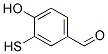 Benzaldehyde, 4-hydroxy-3-mercapto-(9ci)Structure,166590-53-0Structure Benzaldehyde, 4-hydroxy-3-mercapto-(9ci) Structure,166590-53-0Structure