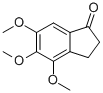 4,5,6-Trimethoxy-2,3-dihydro-1h-inden-1-oneStructure,16718-42-6Structure 4,5,6-Trimethoxy-2,3-dihydro-1h-inden-1-one Structure,16718-42-6Structure