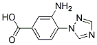 Benzoic acid, 3-amino-4-(1h-1,2,4-triazol-1-yl)-(9ci) Structure,167627-00-1Structure
