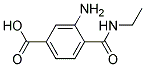 Benzoic acid, 3-amino-4-[(ethylamino)carbonyl]-(9ci) Structure,167627-62-5Structure