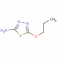 1,3,4-Thiadiazol-2-amine, 5-propoxy-Structure,16784-24-0Structure 1,3,4-Thiadiazol-2-amine, 5-propoxy- Structure,16784-24-0Structure