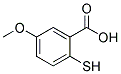 2-Mercapto-5-methoxybenzoic acidStructure,16807-37-7Structure 2-Mercapto-5-methoxybenzoic acid Structure,16807-37-7Structure
