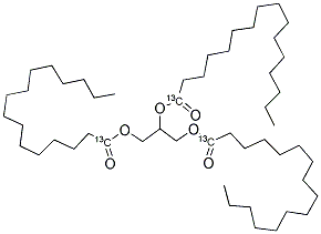 1,1,1-13C-tripalmitinStructure,168294-57-3Structure 1,1,1-13C-tripalmitin Structure,168294-57-3Structure