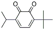 3,5-Cyclohexadiene-1,2-dione, 3-(1,1-dimethylethyl)-6-(1-methylethyl)-(9ci)Structure,168331-80-4Structure 3,5-Cyclohexadiene-1,2-dione, 3-(1,1-dimethylethyl)-6-(1-methylethyl)-(9ci) Structure,168331-80-4Structure
