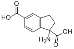 1-Amino-2,3-dihydro-1H-indene-1,5-dicarboxylic acidStructure,168560-79-0Structure 1-Amino-2,3-dihydro-1H-indene-1,5-dicarboxylic acid Structure,168560-79-0Structure