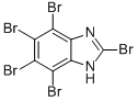 2,4,5,6,7-Pentabromo-1H-benzoimidazoleStructure,16865-25-1Structure 2,4,5,6,7-Pentabromo-1H-benzoimidazole Structure,16865-25-1Structure