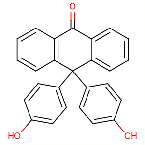 10,10-Bis-(4-hydroxy-phenyl)-anthroneStructure,16889-49-9Structure 10,10-Bis-(4-hydroxy-phenyl)-anthrone Structure,16889-49-9Structure
