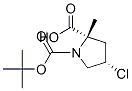 1,2-Pyrrolidinedicarboxylic acid, 4-chloro-, 1 -(1,1-dimethylethyl) 2-methyl ester, (2S,4S)-Structure,169032-99-9Structure 1,2-Pyrrolidinedicarboxylic acid, 4-chloro-, 1 -(1,1-dimethylethyl) 2-methyl ester, (2S,4S)- Structure,169032-99-9Structure