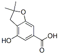 6-Benzofurancarboxylic acid, 2,3-dihydro-4-hydroxy-2,2-dimethyl-Structure,169130-42-1Structure 6-Benzofurancarboxylic acid, 2,3-dihydro-4-hydroxy-2,2-dimethyl- Structure,169130-42-1Structure