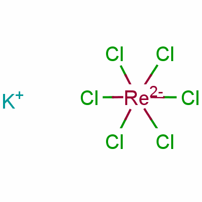 Potassium hexachlororhenateStructure,16940-97-9Structure Potassium hexachlororhenate Structure,16940-97-9Structure