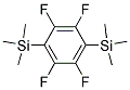 1,4-Bis(trimethylsilyl)tetrafluorobenzeneStructure,16956-91-5Structure 1,4-Bis(trimethylsilyl)tetrafluorobenzene Structure,16956-91-5Structure