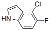 4-氯-5-氟吲哚結(jié)構(gòu)式_169674-02-6結(jié)構(gòu)式