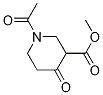 1-Acetyl-4-oxo-3-piperidinecarboxylic acid methyl esterStructure,17038-83-4Structure 1-Acetyl-4-oxo-3-piperidinecarboxylic acid methyl ester Structure,17038-83-4Structure