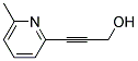 2-Propyn-1-ol, 3-(6-methyl-2-pyridinyl)-(9ci)Structure,170859-78-6Structure 2-Propyn-1-ol, 3-(6-methyl-2-pyridinyl)-(9ci) Structure,170859-78-6Structure