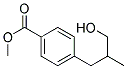 Benzoic acid, 4-(3-hydroxy-2-methylpropyl)-, methyl ester (9ci)Structure,170955-21-2Structure Benzoic acid, 4-(3-hydroxy-2-methylpropyl)-, methyl ester (9ci) Structure,170955-21-2Structure