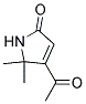 (9ci)-4-乙?；?1,5-二氫-5,5-二甲基-2H-吡咯-2-酮結(jié)構(gòu)式_171019-06-0結(jié)構(gòu)式