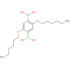 2,5-Dihexyloxy-1,4-phenylenediboronic acidStructure,171089-85-3Structure 2,5-Dihexyloxy-1,4-phenylenediboronic acid Structure,171089-85-3Structure