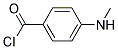 Benzoyl chloride, 4-(methylamino)-(9ci)Structure,171556-41-5Structure Benzoyl chloride, 4-(methylamino)-(9ci) Structure,171556-41-5Structure