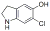 1H-indol-5-ol, 6-chloro-2,3-dihydro- Structure,172078-36-3Structure