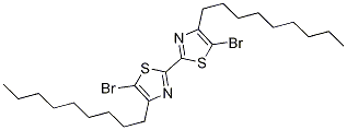 5,5-Dibromo-4,4-dinonyl-2,2-bithiazoleStructure,172100-44-6Structure 5,5-Dibromo-4,4-dinonyl-2,2-bithiazole Structure,172100-44-6Structure
