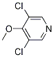 3,5-二氯-4-甲氧基吡啶結(jié)構(gòu)式_17228-73-8結(jié)構(gòu)式