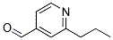 (9ci)-2-丙基-4-吡啶羧醛結(jié)構(gòu)式_172294-74-5結(jié)構(gòu)式