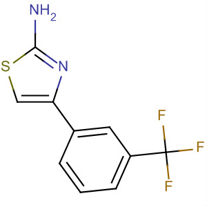2-Amino-4-(3-trifluoromethylphenyl)thiazoleStructure,172848-41-8Structure 2-Amino-4-(3-trifluoromethylphenyl)thiazole Structure,172848-41-8Structure