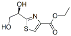 4-Thiazolecarboxylicacid,2-(1,2-dihydroxyethyl)-,ethylester,(r)-(9ci)Structure,172952-22-6Structure 4-Thiazolecarboxylicacid,2-(1,2-dihydroxyethyl)-,ethylester,(r)-(9ci) Structure,172952-22-6Structure