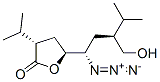 (3S,5S)-5-((1S,3S)-1-azido-3-(hydroxymethyl)-4-methylpentyl)-3-isopropyldihydrofuran-2(3H)-oneStructure,173154-03-5Structure (3S,5S)-5-((1S,3S)-1-azido-3-(hydroxymethyl)-4-methylpentyl)-3-isopropyldihydrofuran-2(3H)-one Structure,173154-03-5Structure
