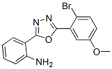 2-(2-氨基苯基)-5-(2-溴-5-甲氧基苯基)-1,3,4-噁二唑結(jié)構(gòu)式_175135-31-6結(jié)構(gòu)式