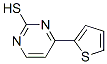 4-(2-Thienyl)pyrimidine-2-thiolStructure,175202-75-2Structure 4-(2-Thienyl)pyrimidine-2-thiol Structure,175202-75-2Structure