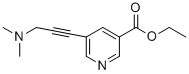 Ethyl 5-(3-(dimethylamino)prop-1-yn-1-yl)nicotinateStructure,175203-71-1Structure Ethyl 5-(3-(dimethylamino)prop-1-yn-1-yl)nicotinate Structure,175203-71-1Structure