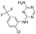 2-氨基-4-[2-氯-5-(三氟甲基)苯基氨基]-1,3,5-三嗪結(jié)構(gòu)式_175204-34-9結(jié)構(gòu)式