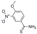 4-Methoxy-3-nitrobenzene-1-carbothioamideStructure,175277-84-6Structure 4-Methoxy-3-nitrobenzene-1-carbothioamide Structure,175277-84-6Structure