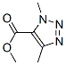 1H-1,2,3-triazole-5-carboxylicacid,1,4-dimethyl-,methylester(9ci)Structure,175789-80-7Structure 1H-1,2,3-triazole-5-carboxylicacid,1,4-dimethyl-,methylester(9ci) Structure,175789-80-7Structure