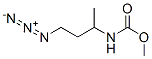 Carbamic acid, (3-azido-1-methylpropyl)-, methyl ester (9ci)Structure,177489-84-8Structure Carbamic acid, (3-azido-1-methylpropyl)-, methyl ester (9ci) Structure,177489-84-8Structure