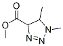 1H-1,2,3-triazole-4-carboxylicacid,4,5-dihydro-1,5-dimethyl-,methylesterStructure,177490-44-7Structure 1H-1,2,3-triazole-4-carboxylicacid,4,5-dihydro-1,5-dimethyl-,methylester Structure,177490-44-7Structure