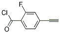 Benzoyl chloride, 4-ethynyl-2-fluoro-(9ci)Structure,179232-31-6Structure Benzoyl chloride, 4-ethynyl-2-fluoro-(9ci) Structure,179232-31-6Structure