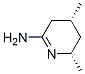 2-Pyridinamine,3,4,5,6-tetrahydro-4,6-dimethyl-,cis-(9ci)Structure,179684-31-2Structure 2-Pyridinamine,3,4,5,6-tetrahydro-4,6-dimethyl-,cis-(9ci) Structure,179684-31-2Structure