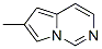 (9CI)-6-甲基吡咯并[1,2-c]嘧啶結(jié)構(gòu)式_179928-19-9結(jié)構(gòu)式